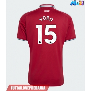 Lacne Muži Futbalové dres Manchester United Leny Yoro #15 2026-27 Krátky Rukáv - Domáci